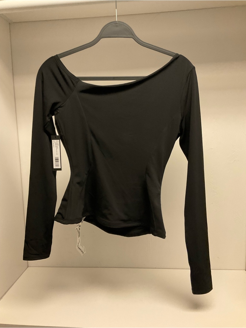 Ta3 Women's One Shoulder Long Sleeve Top NWT